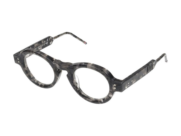Thom Browne UEO922A-G0002-025-46 Acetate/Titanium eyeglasses in grey tortoiseshell