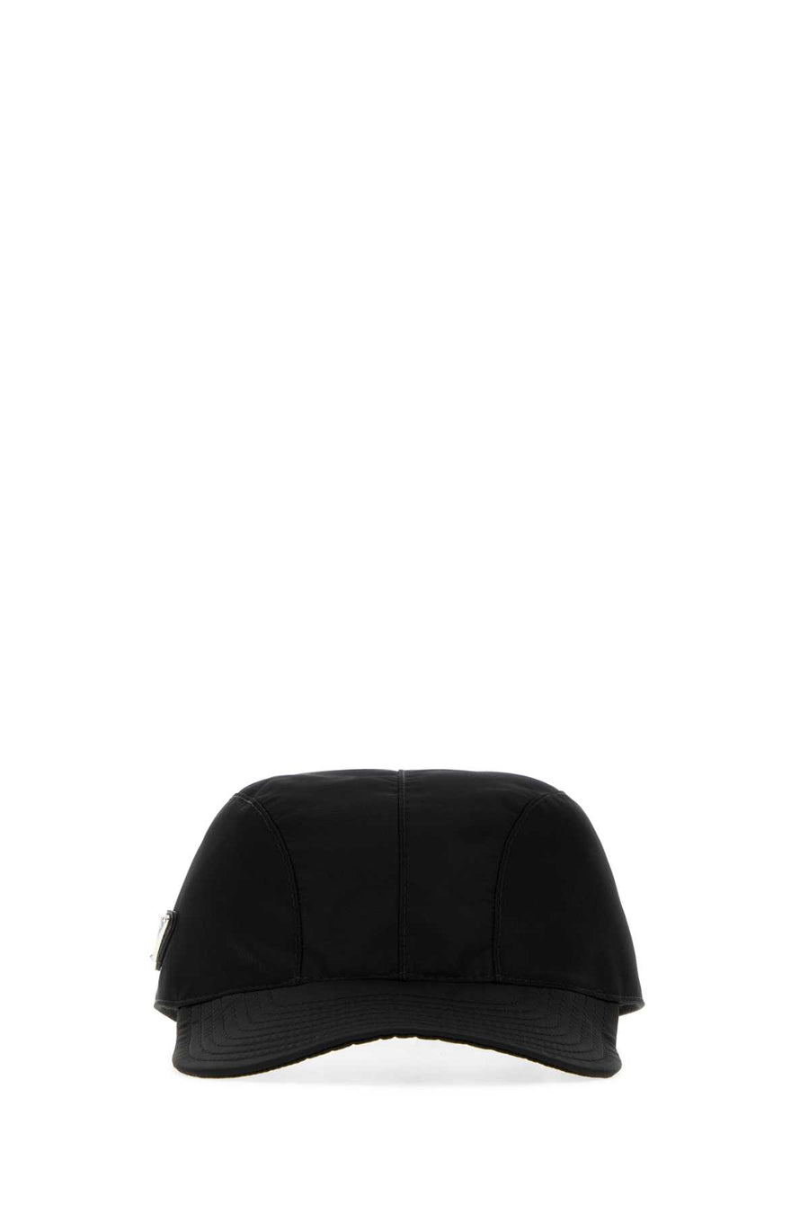Black Re-Nylon Baseball Cap Nero Cappelli