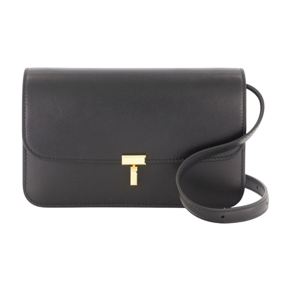 T-Lock Crossbody - Toteme Leather Black Calfskin Bags / Crossbodies
