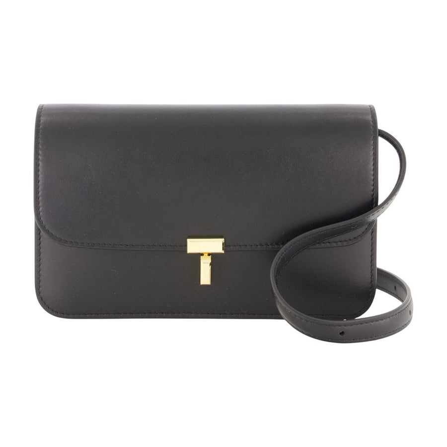 T-Lock Crossbody - Toteme Leather Black Calfskin Bags / Crossbodies