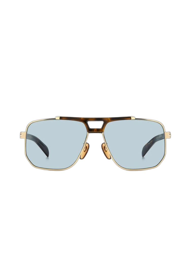 David Beckham DB Metal sunglasses in gold