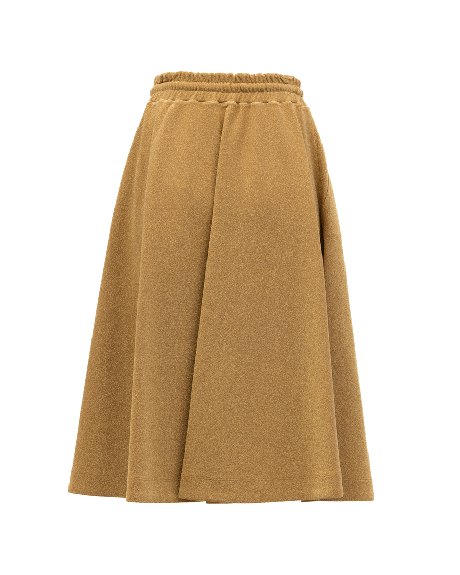 Women Skirt Gold