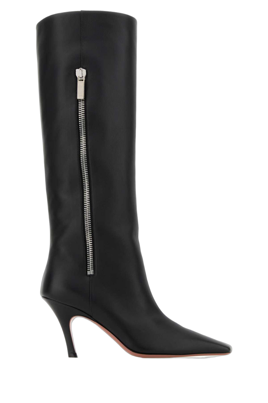 Amina Muaddi Exterior: 100% Calf boot in black