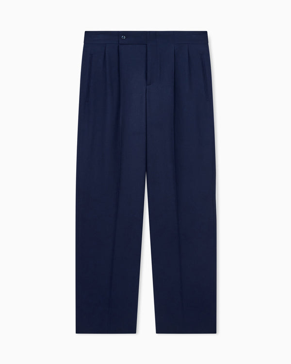 Giorgio Armani Wool trousers in navy