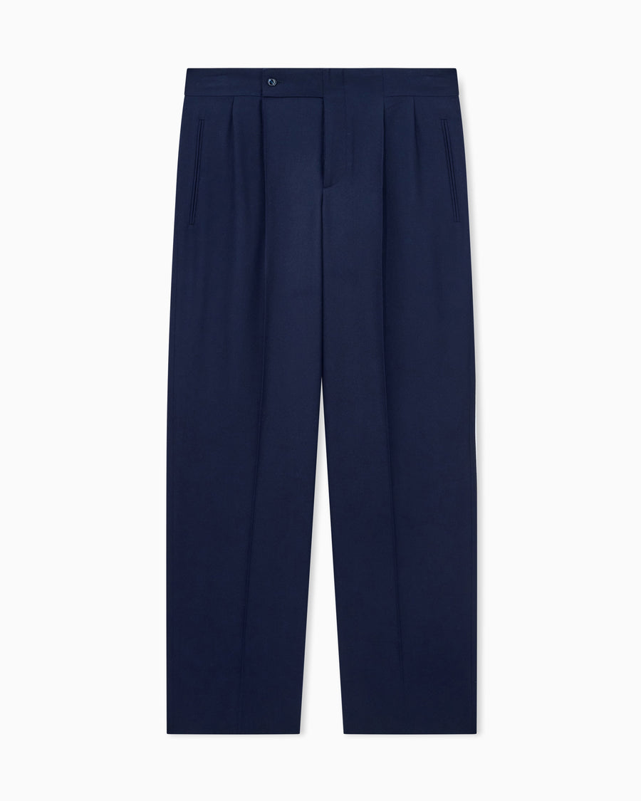 Giorgio Armani Wool trousers in navy