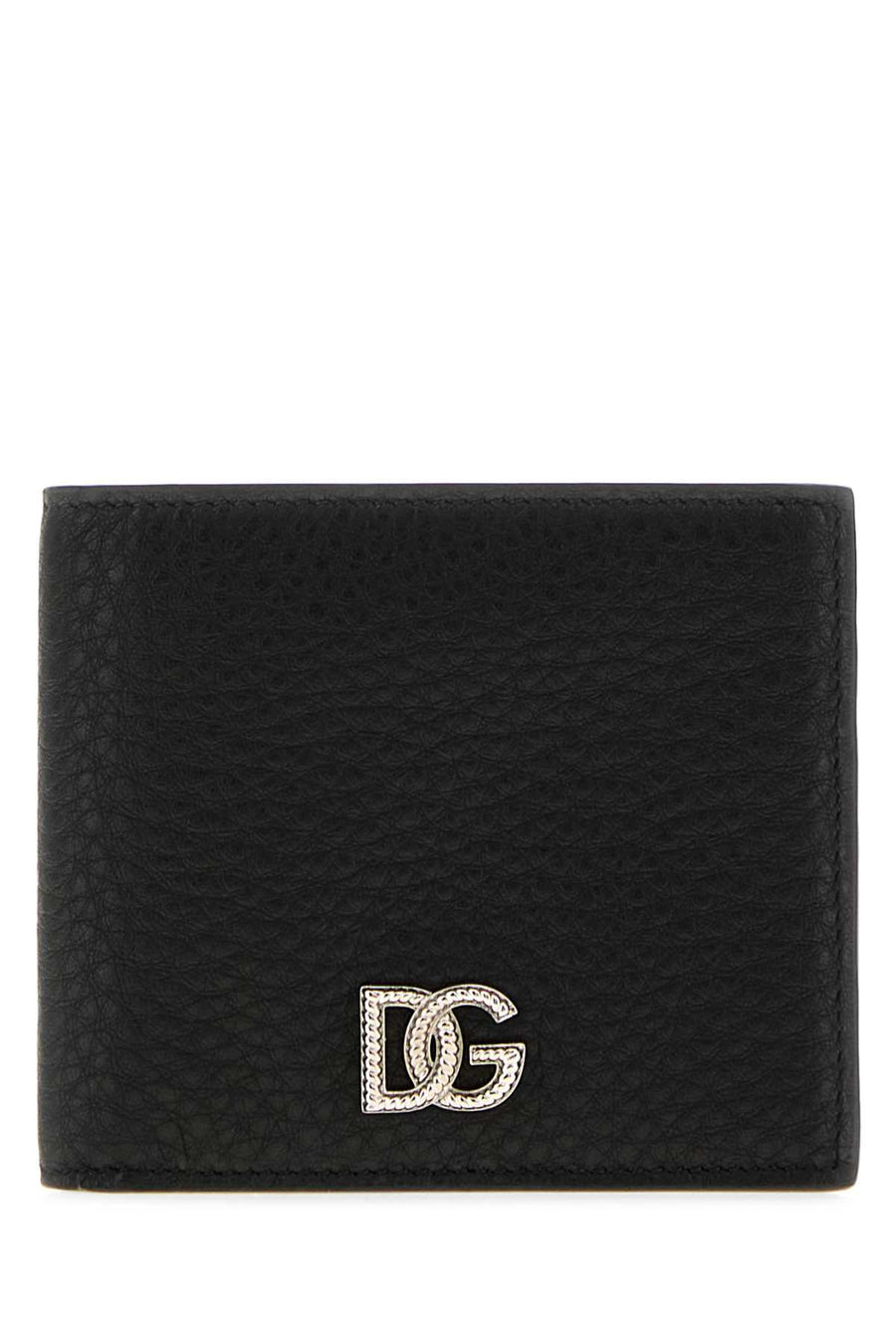 Dolce & Gabbana Exterior: 100% Leather wallet in black