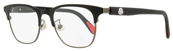 Moncler Rectangular Eyeglasses Ml5193h 001 Black 51mm