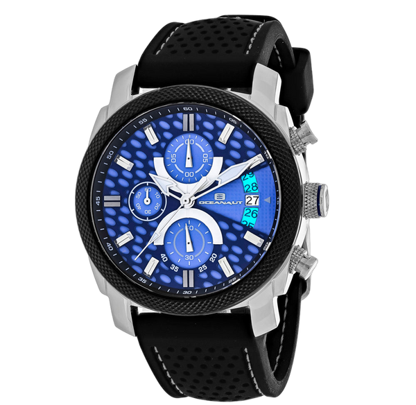 Oceanaut Stainless steel case watch in blue