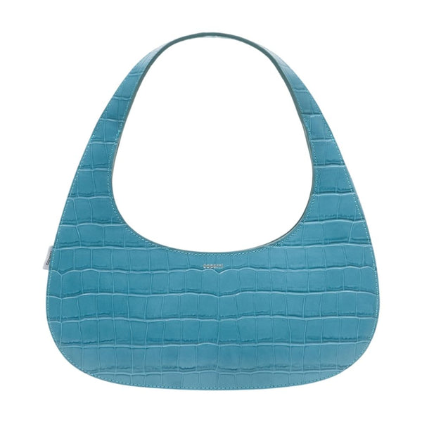 Coperni calfskin shoulder bag in blue