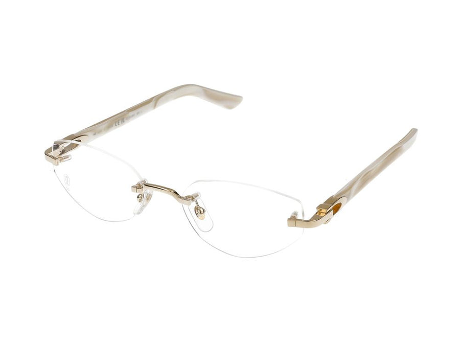 Cartier CT0609O Metal eyeglasses in gold