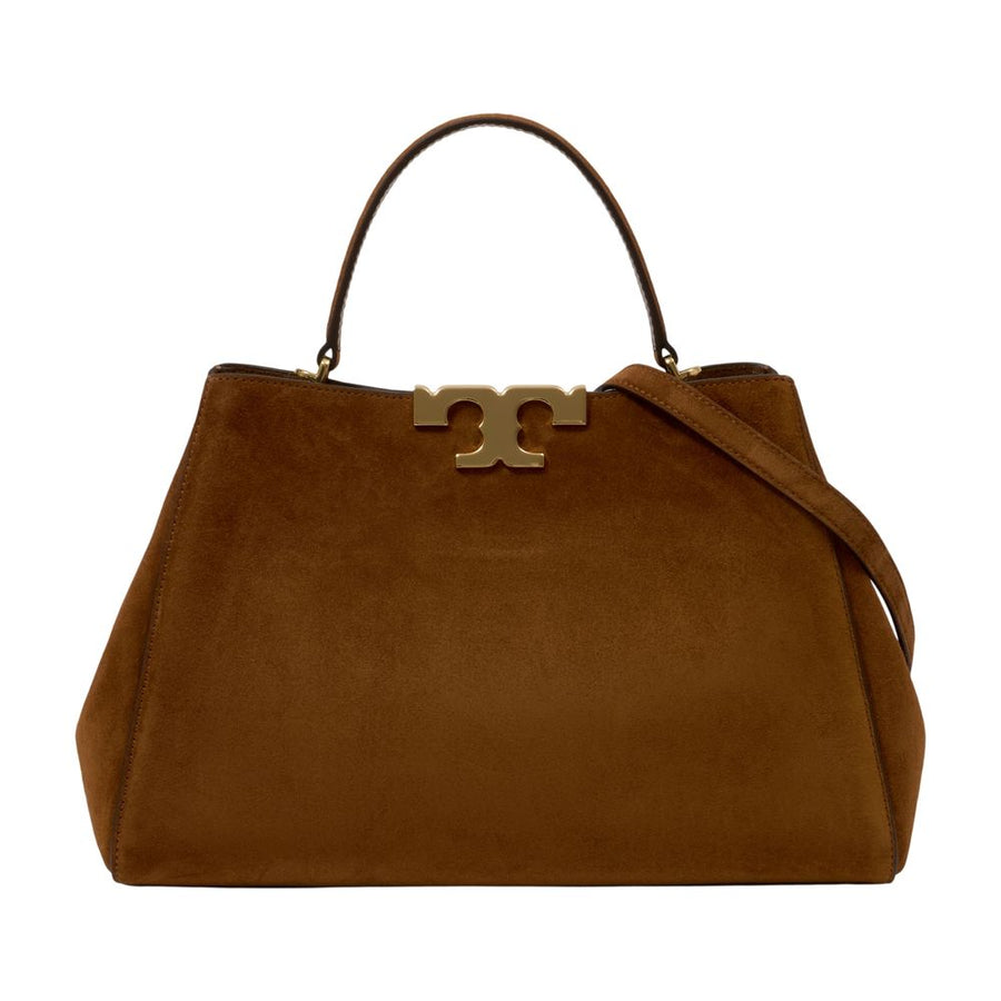 Tory Burch Cowhide top handle bag in brown