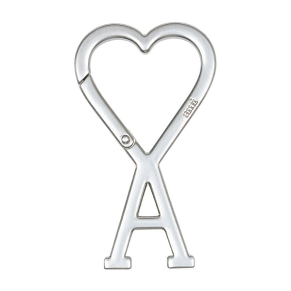 AMI Paris Metal belt buckle in silver