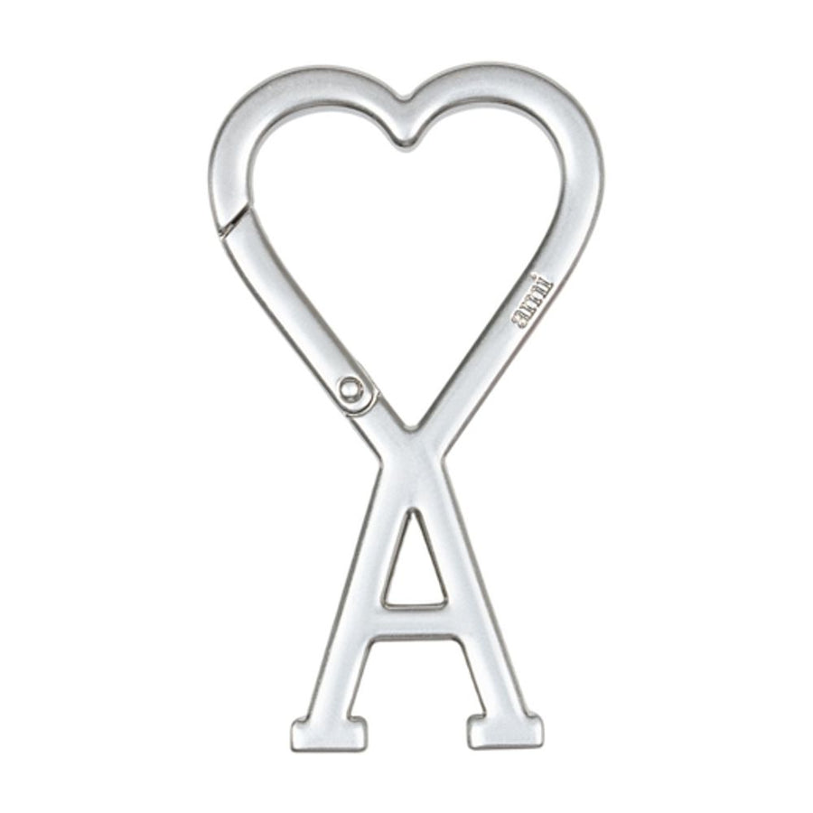 AMI Paris Metal belt buckle in silver