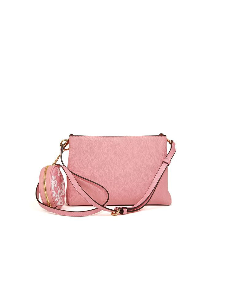 Michael Kors Leather crossbody bag in pink