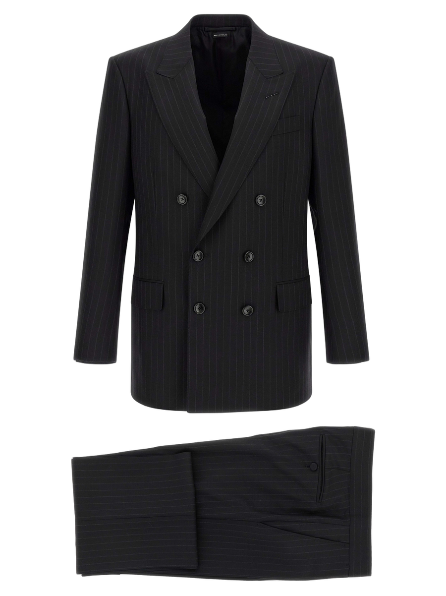 Tom Ford 98% Wool suit in black