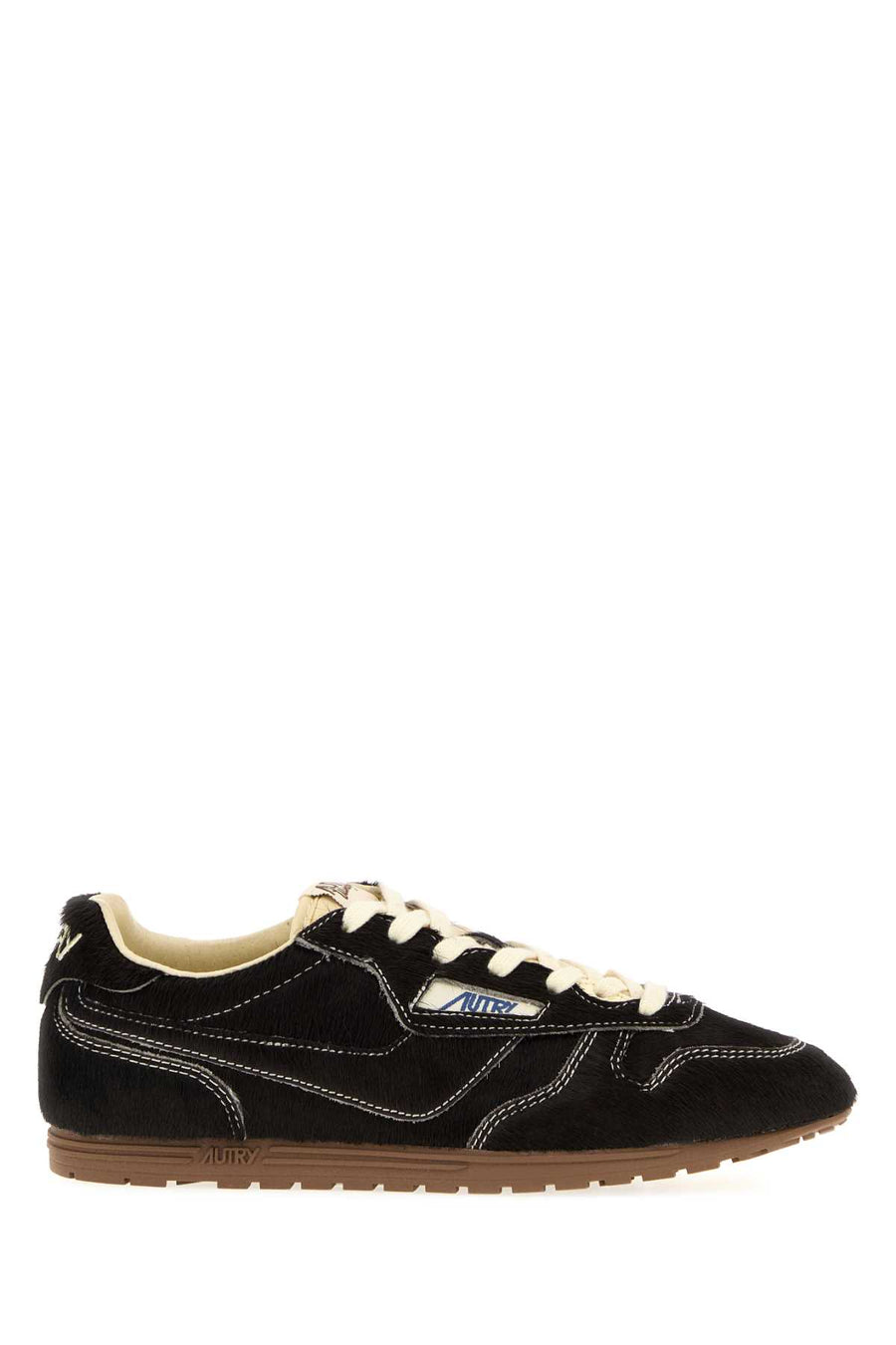 Calf Caf Hair Windspin Sneakers Ponymonobrown