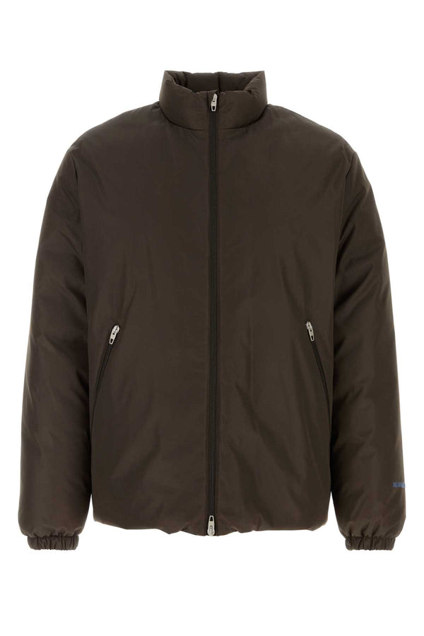 Chocolate Polyester Down Jacket 202 Giubbini