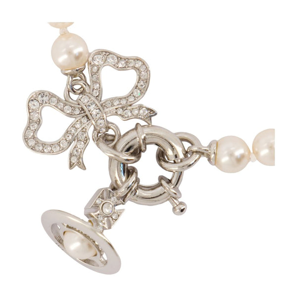 Rigoberta Pearl Bracelet - Vivienne Westwood Metal Silver Jewelry-watches / Bracelets
