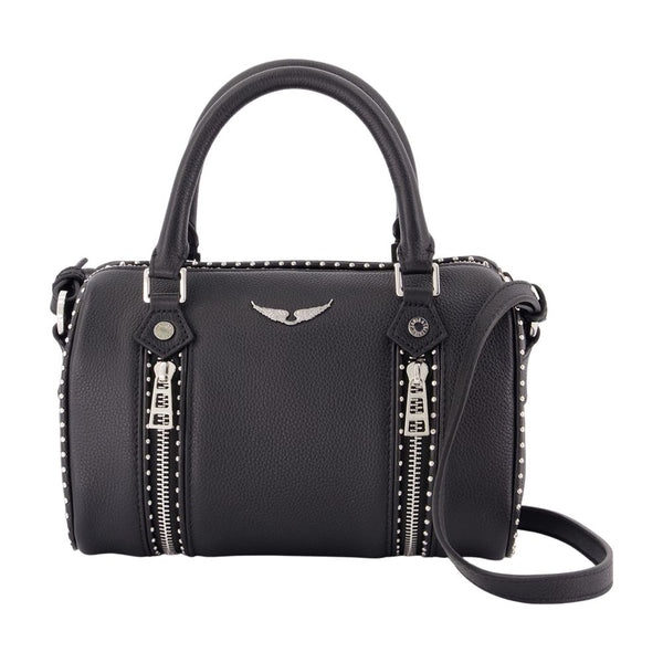 Zadig & Voltaire cowhide top handle bag in black