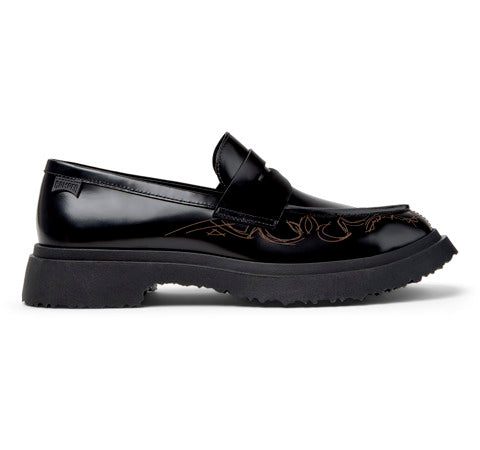 Camper Leather upper sneaker in black