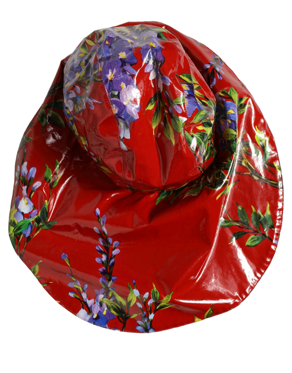 Dolce & Gabbana HAT10004 100% Cotton bucket hat in red