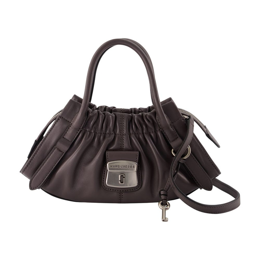 The Small Satchel Shoulder Bag - Marc Jacobs Leather Brown Lambskin / Shoulder-hobo-bags