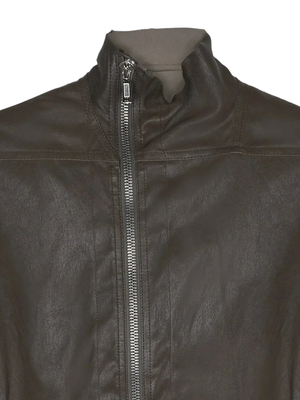 Rick Owens Leather jacket in brown