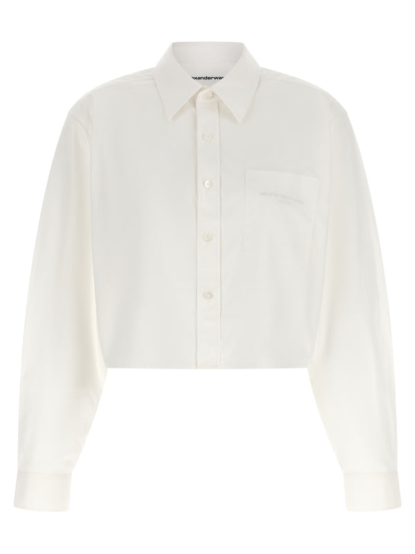 Alexander Wang 100% cotton blouse in white