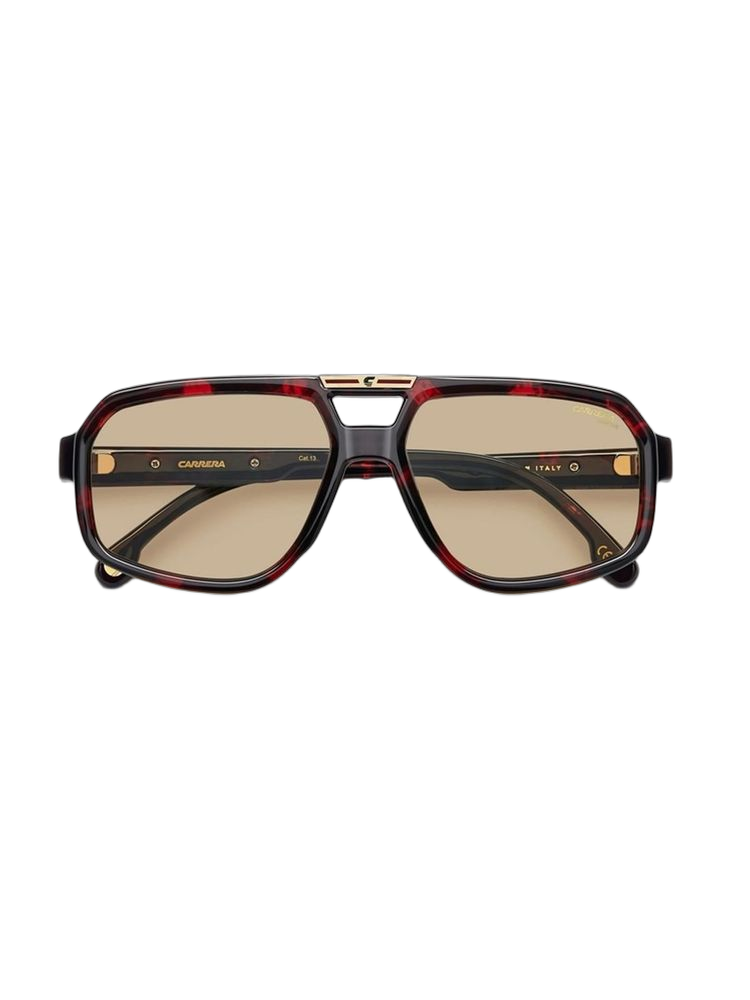 Carrera VICTORY Acetate sunglasses in red havana