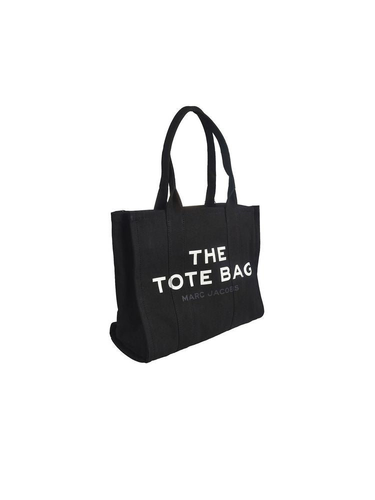Marc Jacobs 100% Cotton tote bag in black