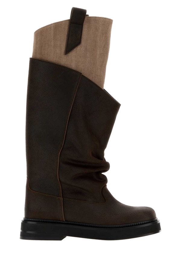 Chocolate Leather New Robin Passeggiata Boots Darkbrown Stivali