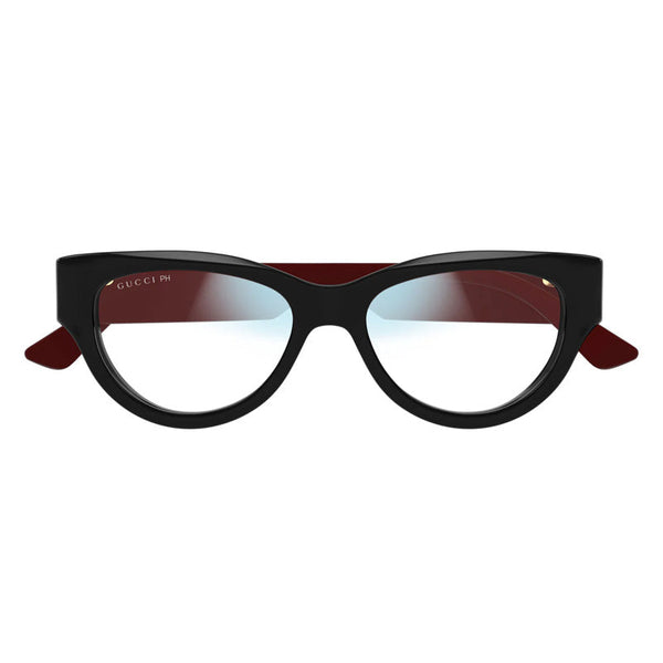 Gucci GG1665S001 Acetate frame; photochromic lenses with blue light protection sunglasses in black