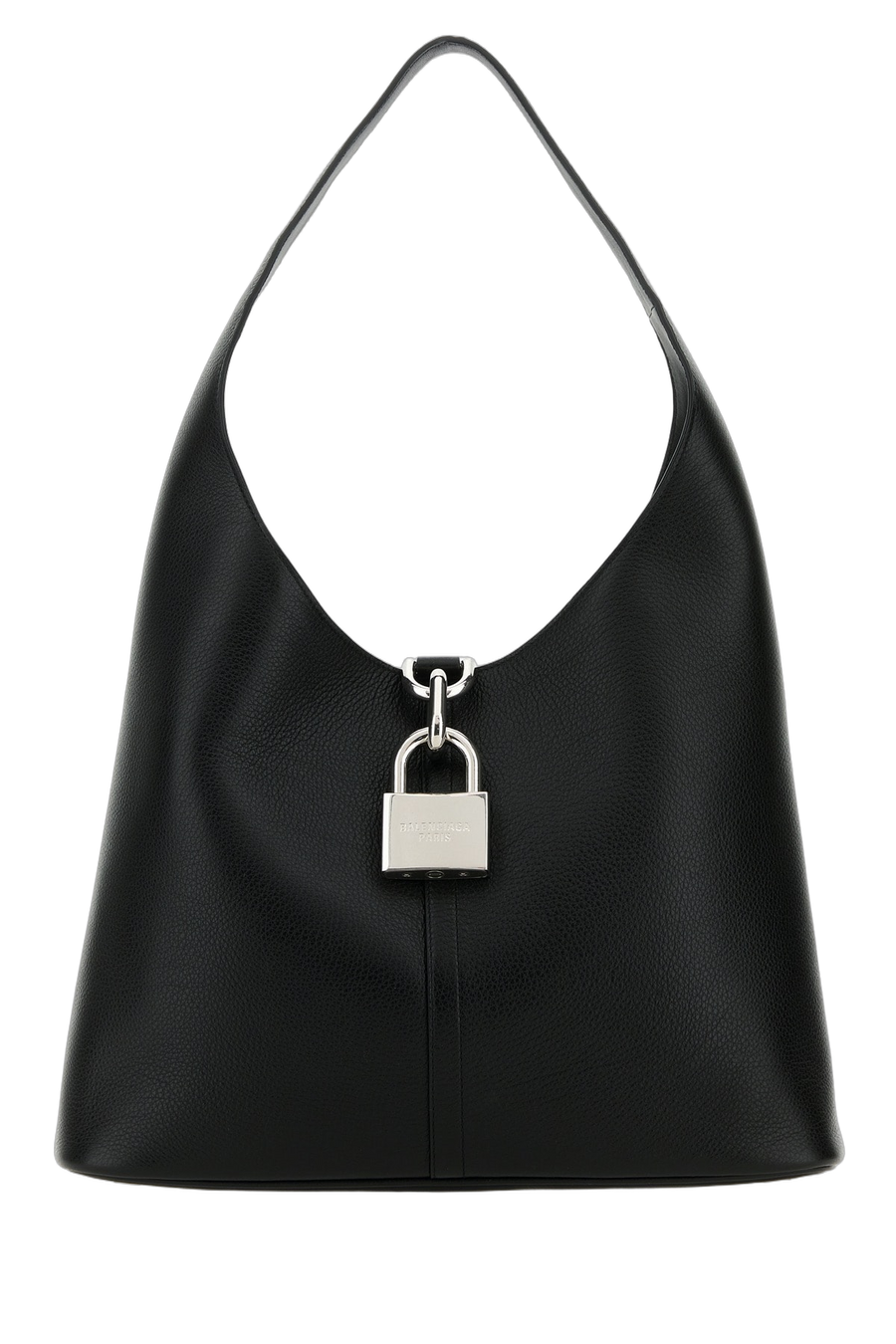 Balenciaga T Domesticated Calf Leather shoulder bag in black