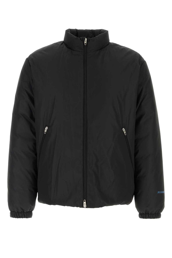 Jil Sander Blouson Exterior: 100% Polyester; Lining: 100% Polyester; Padding: 85% Down down jacket in black