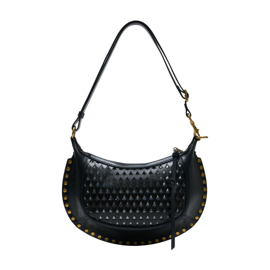 Isabel Marant calfskin shoulder bag in black
