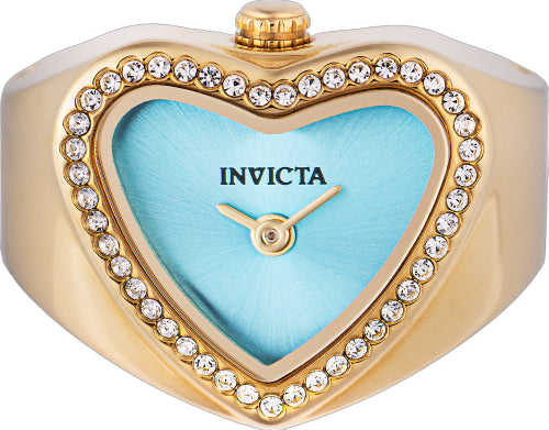 Invicta ring watch in gold