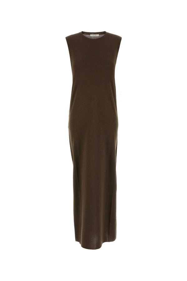The Row Dress 97% Silk dress in brown