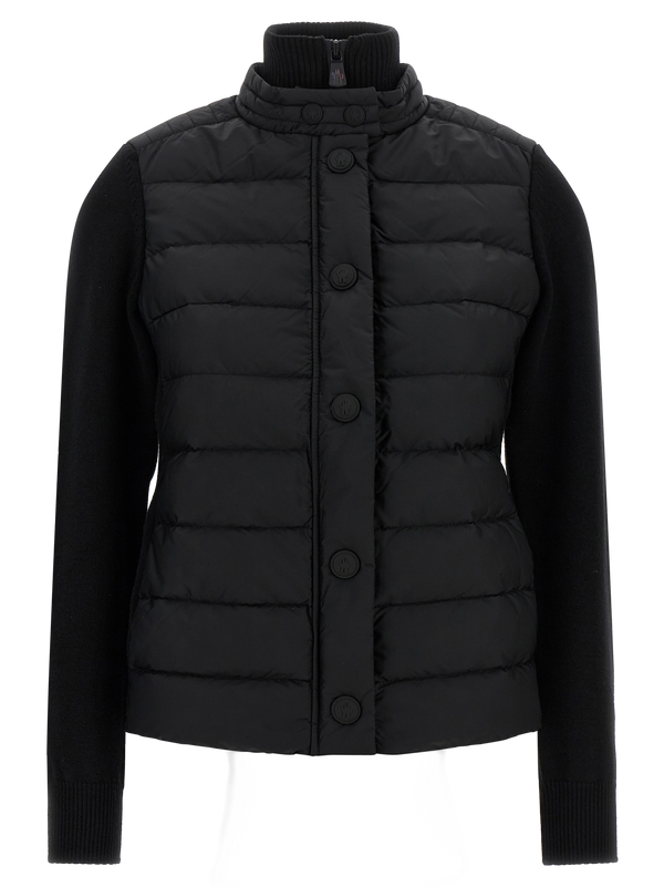 Black Polyamide Cardigan Clothing