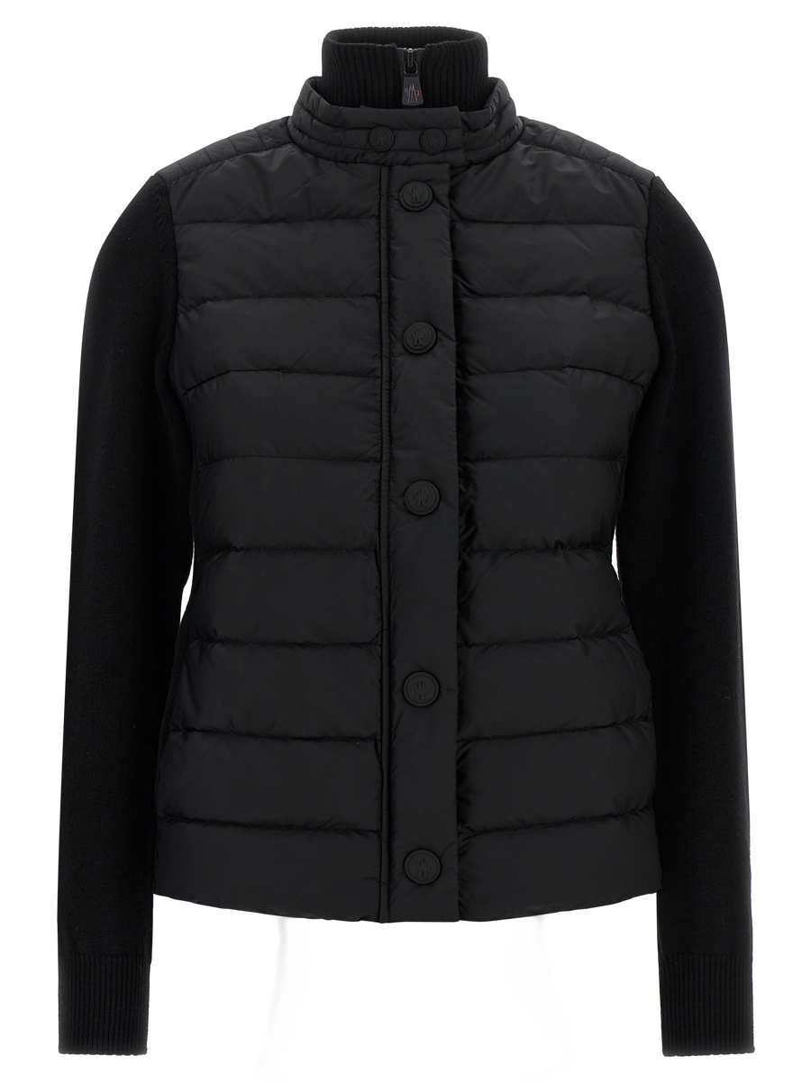 Black Polyamide Cardigan Clothing