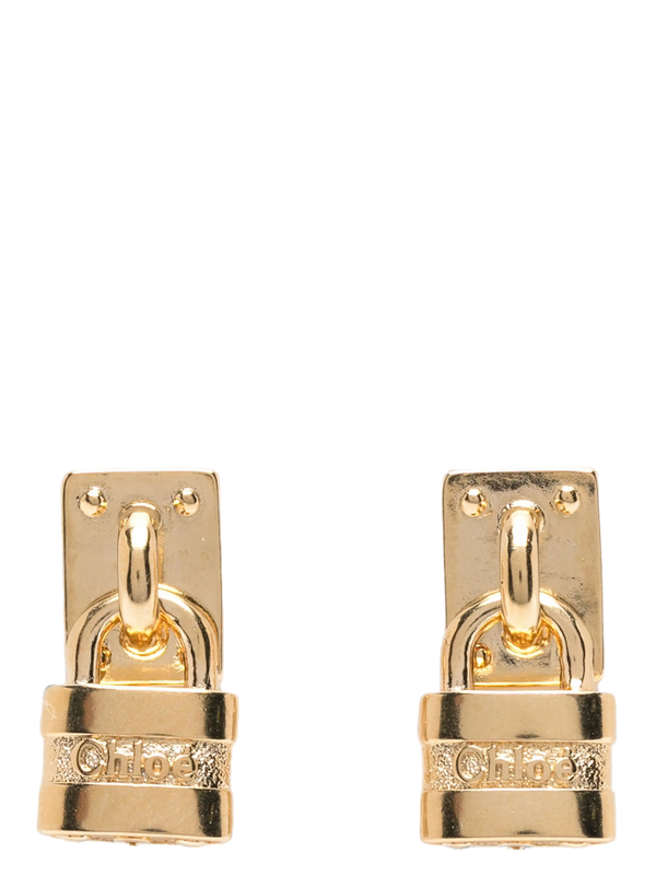 Chloé 100% brass earrings in gold