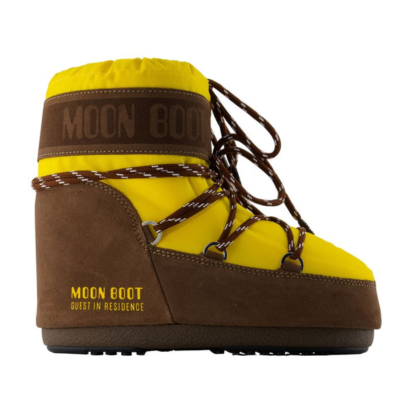 Moon Boot synthetic ankle boot in yellow