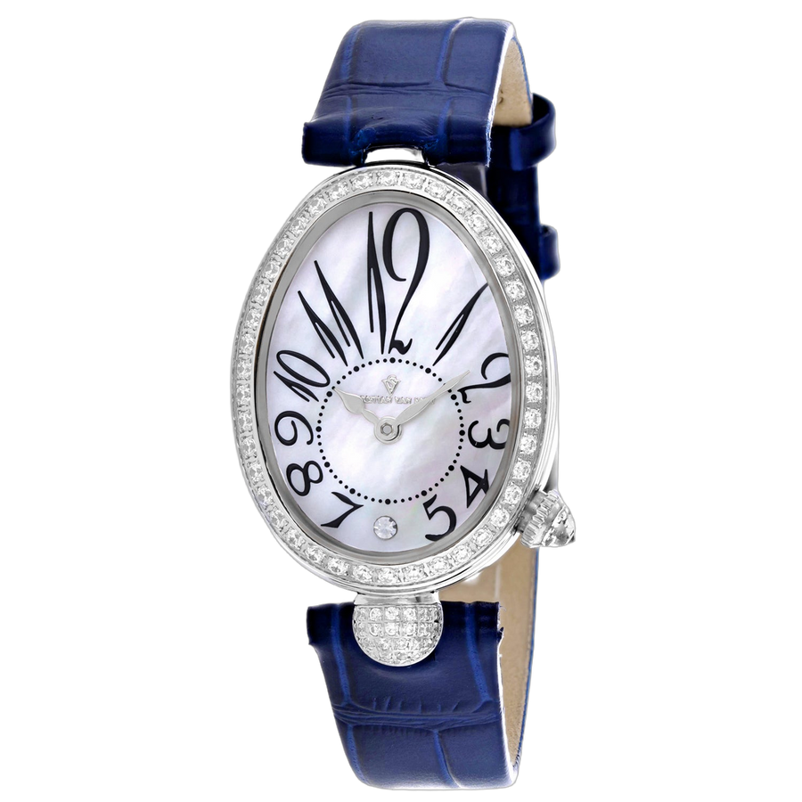 Christian Van Sant Stainless steel case watch in white