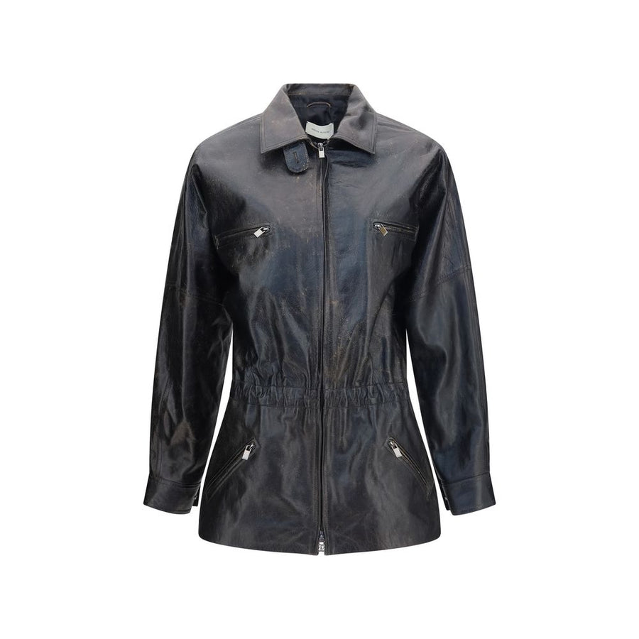 Magda Butrym 100% Sheep jacket in black