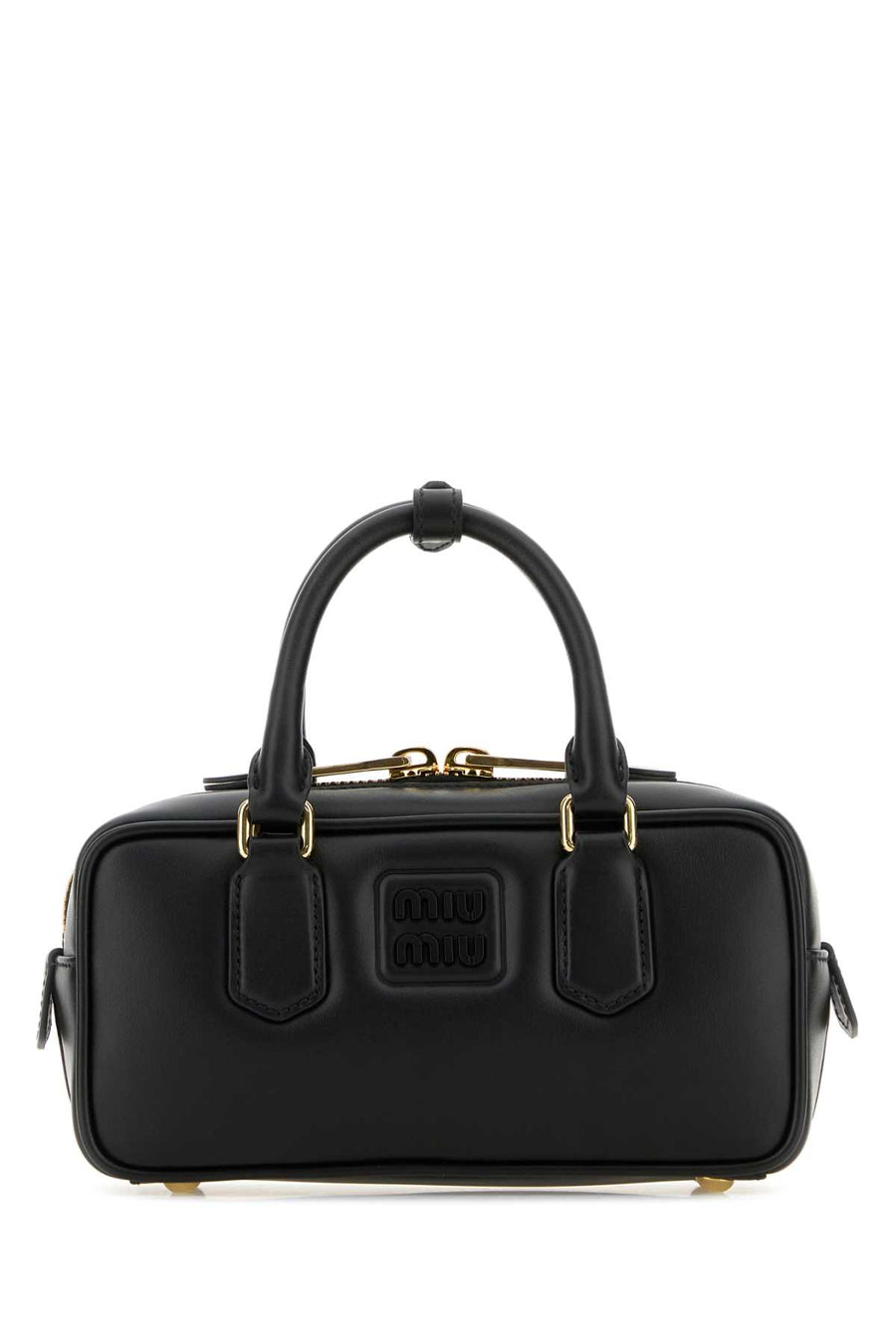 Miu Miu 100% Vitello top handle bag in black