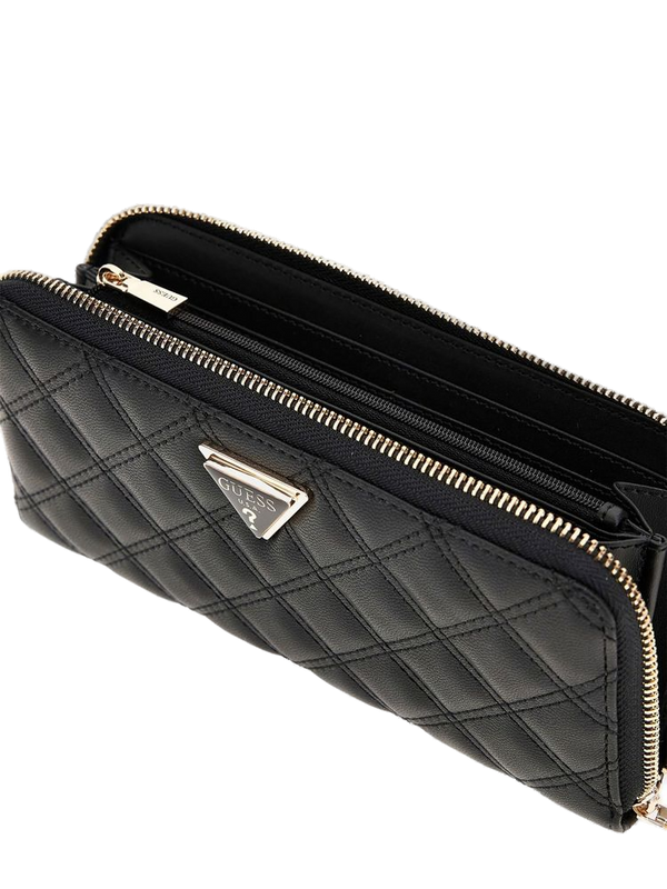 Guess 100% Polyurethane wallet in black