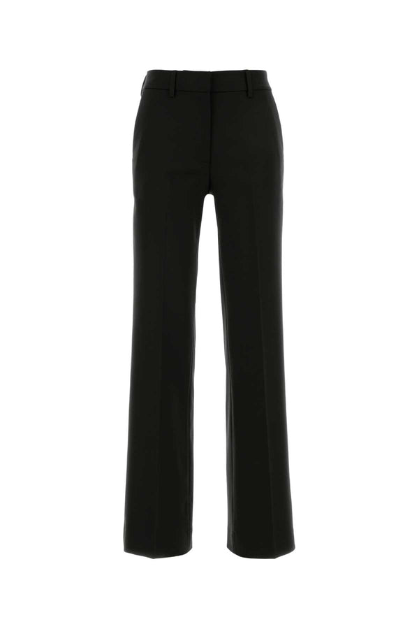 Black Stretch Wool Jodie Pant Nero Pantaloni