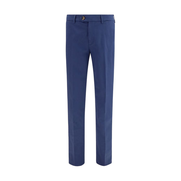 Blue Cotton Pants