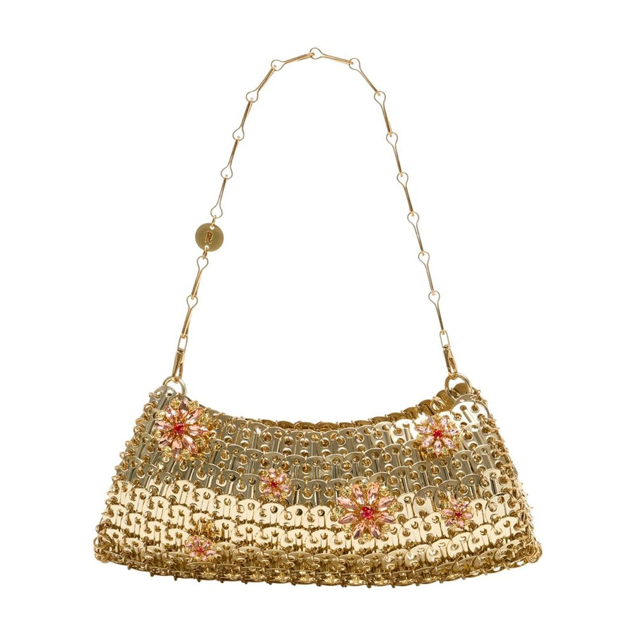 Rabanne Metal shoulder bag in gold