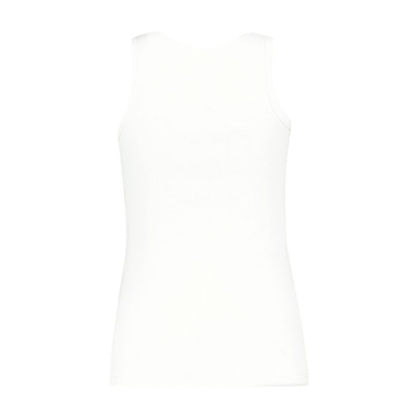 Courreges Cotton tank top in white