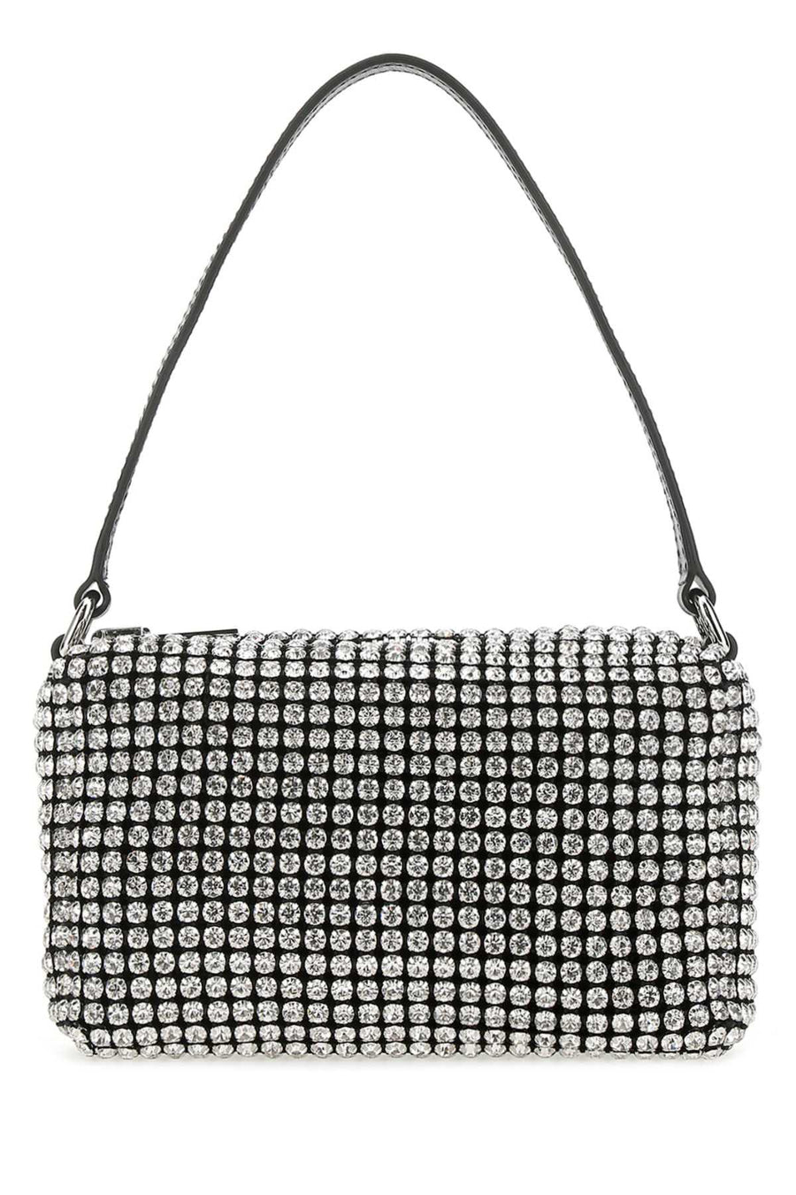 Alexander Wang Exterior: 100% Fabric shoulder bag in silver